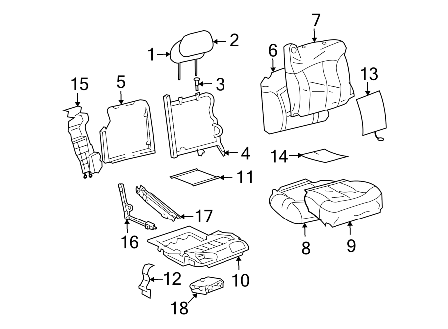 6SEATS & TRACKS. FRONT SEAT COMPONENTS.https://images.simplepart.com/images/parts/motor/fullsize/AR04405.png