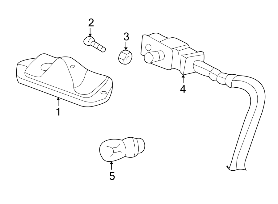 REAR LAMPS. LICENSE LAMPS. Diagram