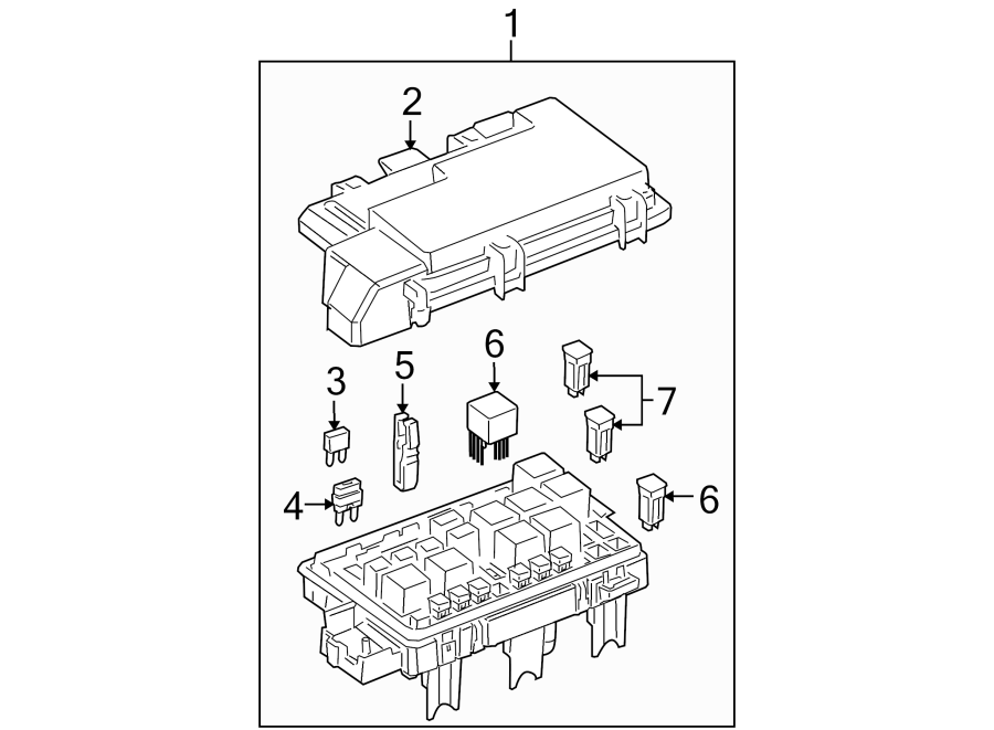 Diagram ELECTRICAL COMPONENTS. for your 1988 Buick Century   