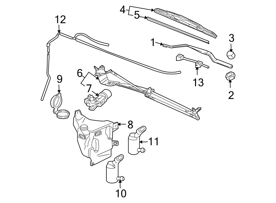 4WINDSHIELD. WIPER & WASHER COMPONENTS.https://images.simplepart.com/images/parts/motor/fullsize/AS05255.png