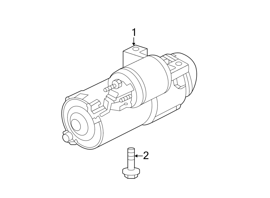 Diagram STARTER. for your 1995 Buick Century   