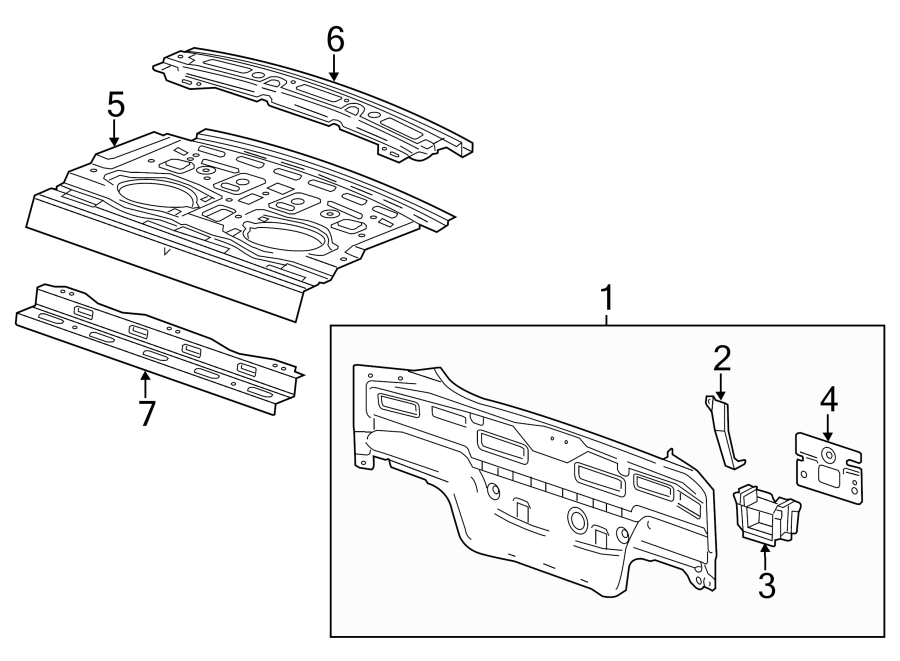 REAR BODY & FLOOR.