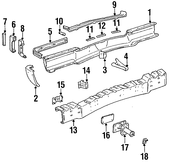 18FRONT BUMPER. BUMPER & COMPONENTS.https://images.simplepart.com/images/parts/motor/fullsize/BA0010.png