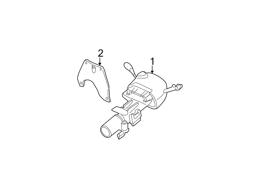 1STEERING COLUMN ASSEMBLY.https://images.simplepart.com/images/parts/motor/fullsize/BA00250.png