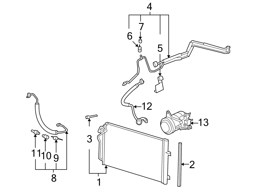 4AIR CONDITIONER & HEATER. COMPRESSOR & LINES. CONDENSER.https://images.simplepart.com/images/parts/motor/fullsize/BA06055.png