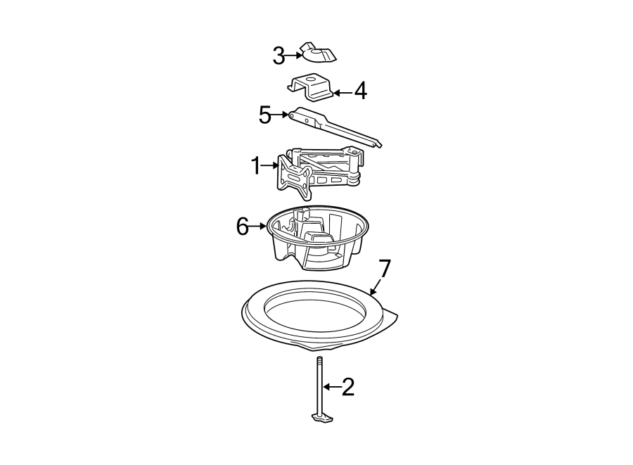 Diagram REAR BODY & FLOOR. INTERIOR TRIM. for your 2013 Chevrolet Camaro ZL1 Coupe 6.2L V8 M/T 