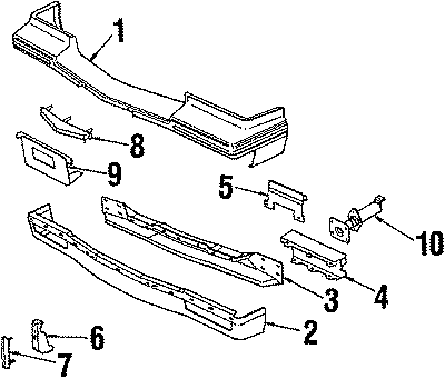 6FRONT BUMPER. BUMPER & COMPONENTS.https://images.simplepart.com/images/parts/motor/fullsize/BA5010.png