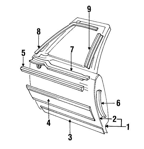 6FRONT DOOR. DOOR & COMPONENTS.https://images.simplepart.com/images/parts/motor/fullsize/BA90260.png