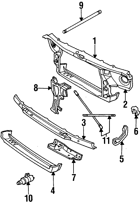 9RADIATOR SUPPORT.https://images.simplepart.com/images/parts/motor/fullsize/BA94060.png