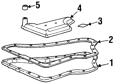 Diagram ENGINE / TRANSAXLE. TRANSAXLE PARTS. for your 2013 Chevrolet Tahoe  LTZ Sport Utility  