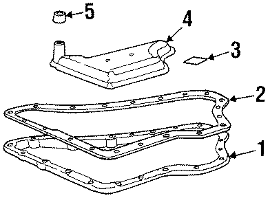 Diagram ENGINE / TRANSAXLE. TRANSAXLE PARTS. for your 2013 Chevrolet Tahoe  LTZ Sport Utility  