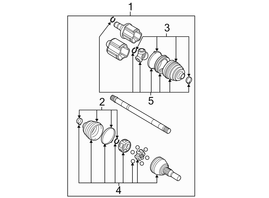 FRONT SUSPENSION. DRIVE AXLES.