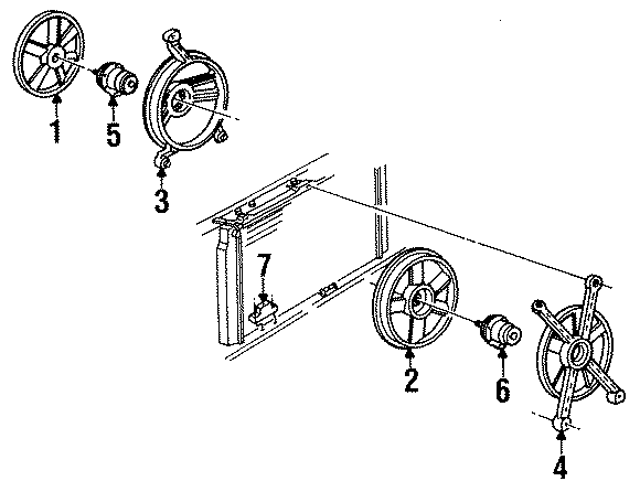 Diagram COOLING FAN. for your 2013 Chevrolet Equinox LTZ Sport Utility  