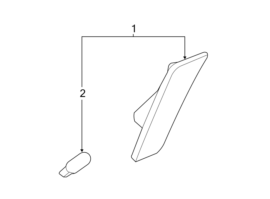 Diagram FRONT LAMPS. SIDE MARKER LAMPS. for your GMC Sierra 1500 Classic  