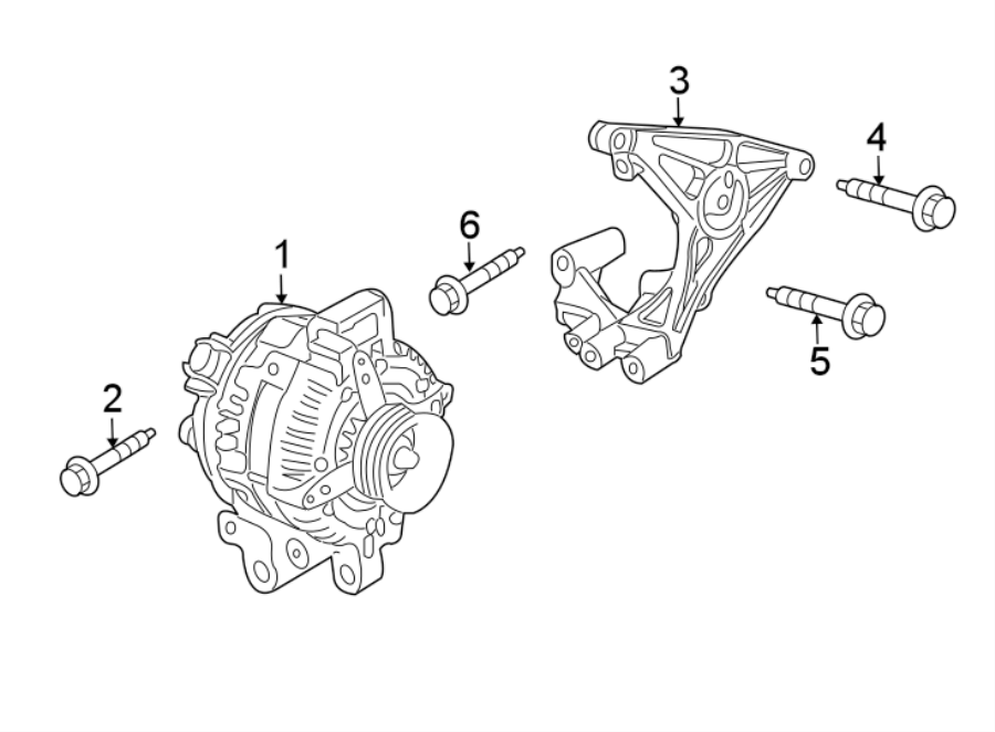 ALTERNATOR. Diagram