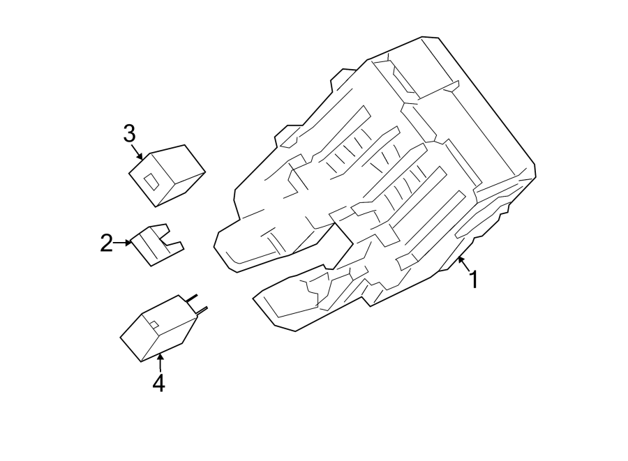 Diagram FUSE & RELAY. for your 2019 Buick Regal TourX   