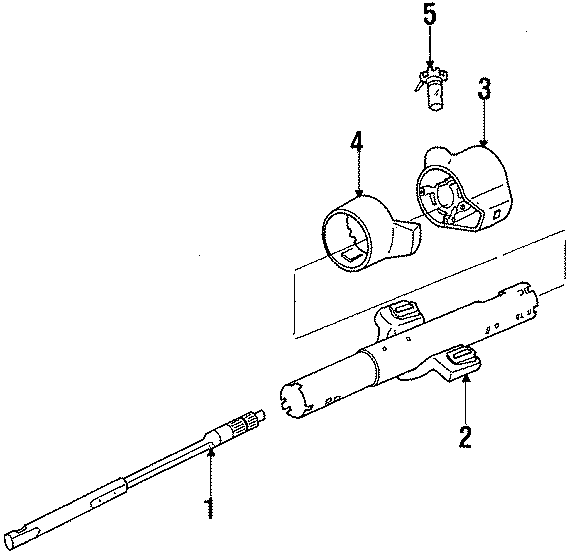 STEERING COLUMN ASSEMBLY.