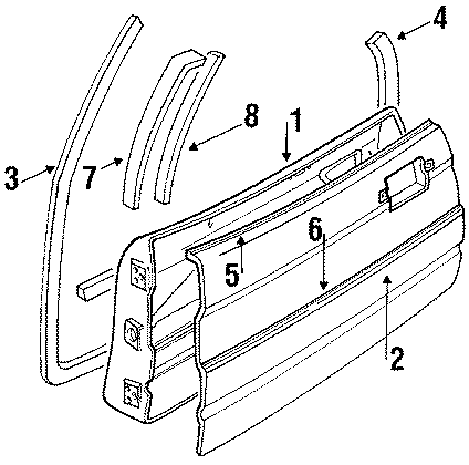 3DOOR & COMPONENTS.https://images.simplepart.com/images/parts/motor/fullsize/BE87120.png