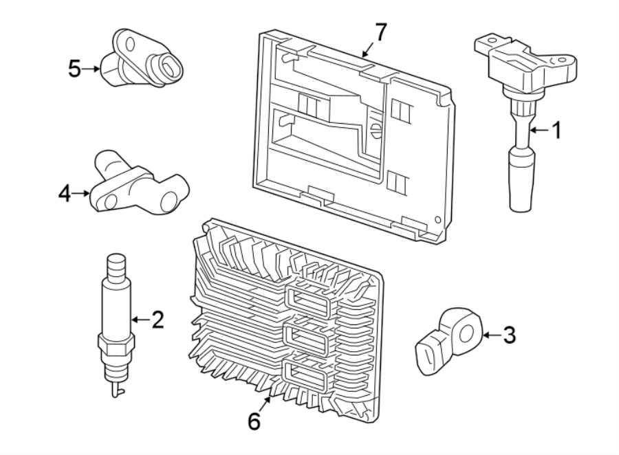 Diagram IGNITION SYSTEM. for your Cadillac