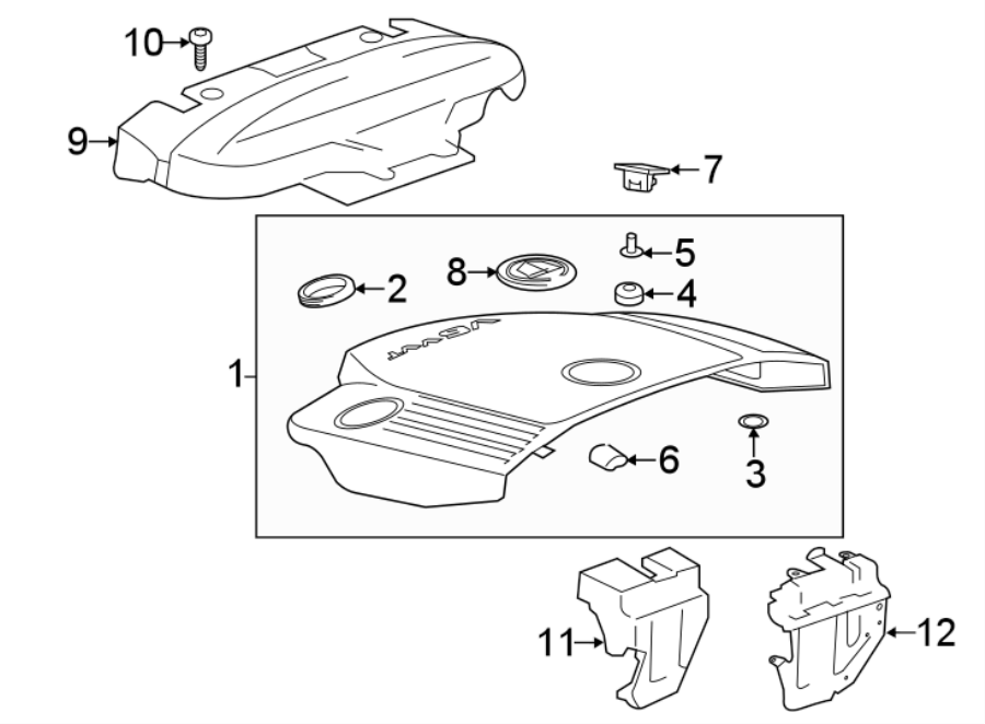 12ENGINE APPEARANCE COVER.https://images.simplepart.com/images/parts/motor/fullsize/BF15280.png