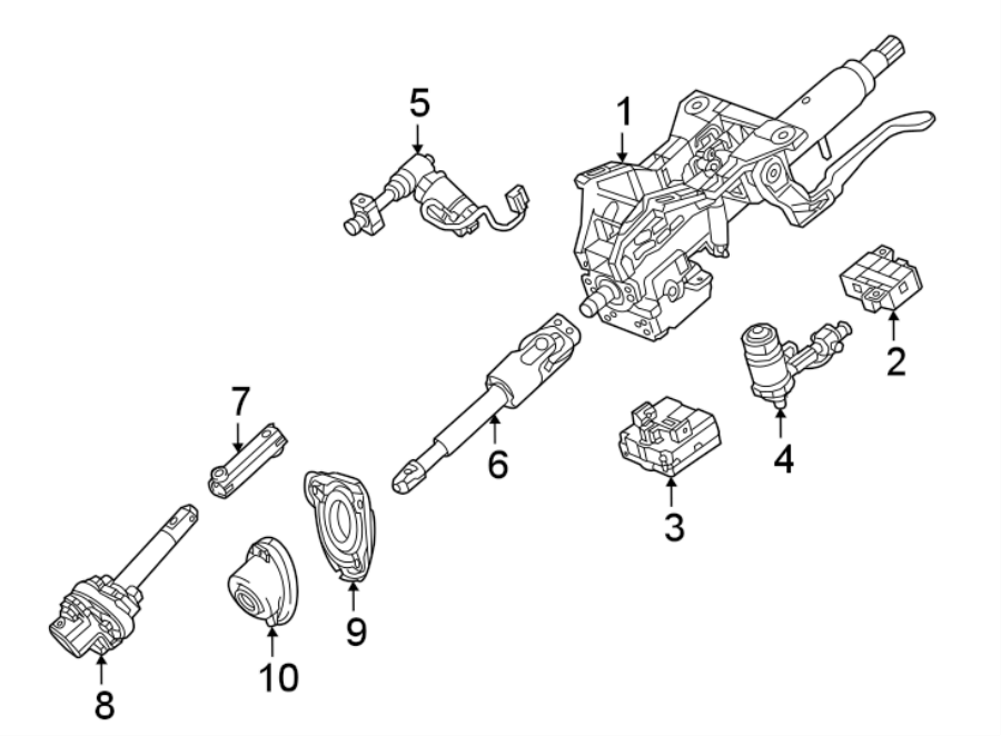 STEERING COLUMN ASSEMBLY.