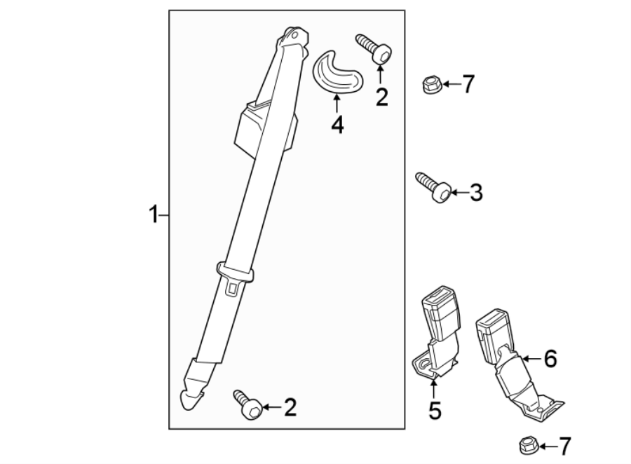 2RESTRAINT SYSTEMS. REAR SEAT BELTS.https://images.simplepart.com/images/parts/motor/fullsize/BF15432.png