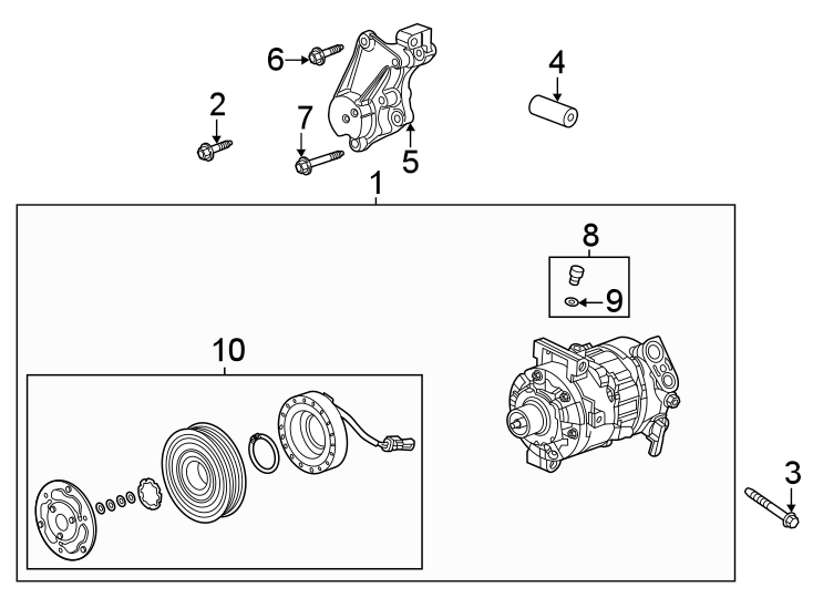 4Air conditioner & heater. Compressor & lines. Condenser.https://images.simplepart.com/images/parts/motor/fullsize/BF20172.png