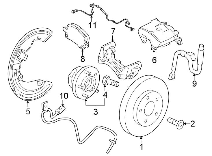 Diagram Front suspension. Brake components. for your 1993 Chevrolet Camaro   