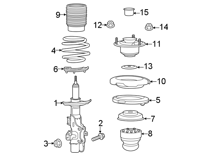 3Front suspension. Struts & components.https://images.simplepart.com/images/parts/motor/fullsize/BF20425.png