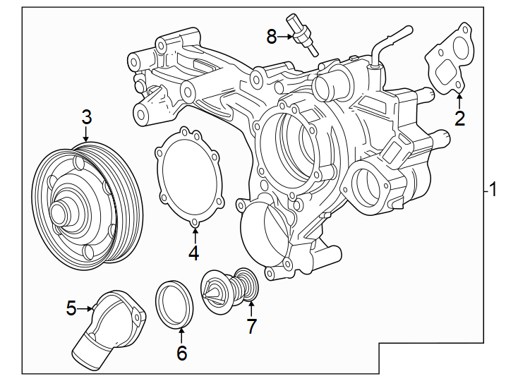 Water pump.