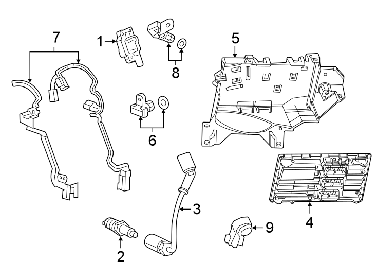 Diagram Ignition system. for your 2008 Cadillac Escalade ESV   