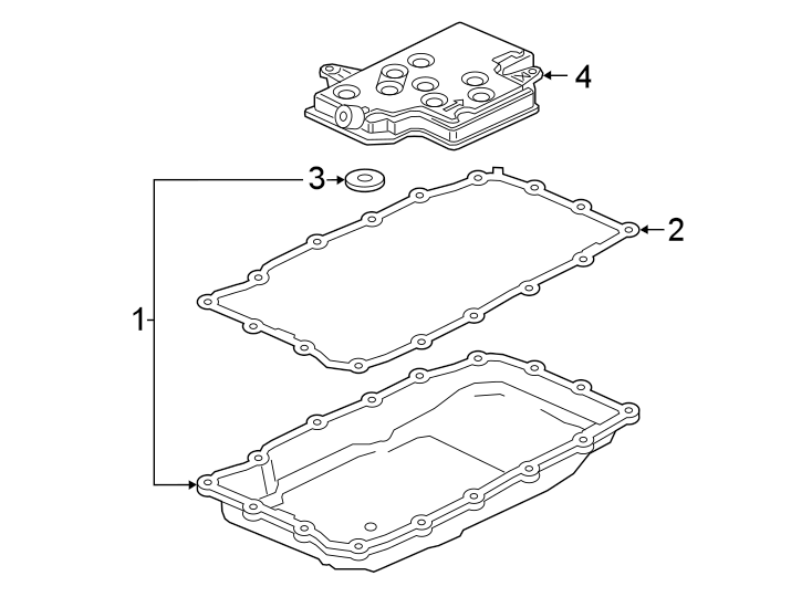 Transmission components. Diagram