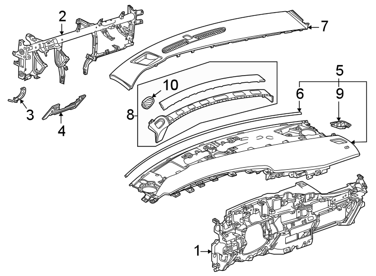 4Instrument panel.https://images.simplepart.com/images/parts/motor/fullsize/BG21465.png