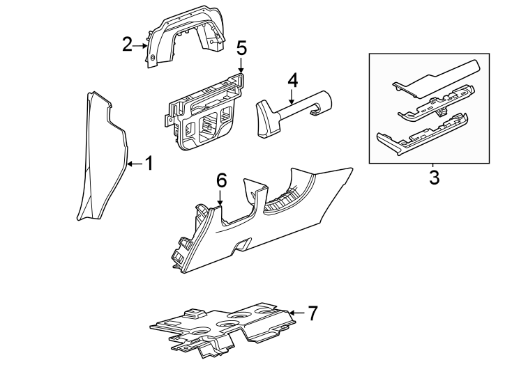 7Instrument panel components.https://images.simplepart.com/images/parts/motor/fullsize/BG21468.png