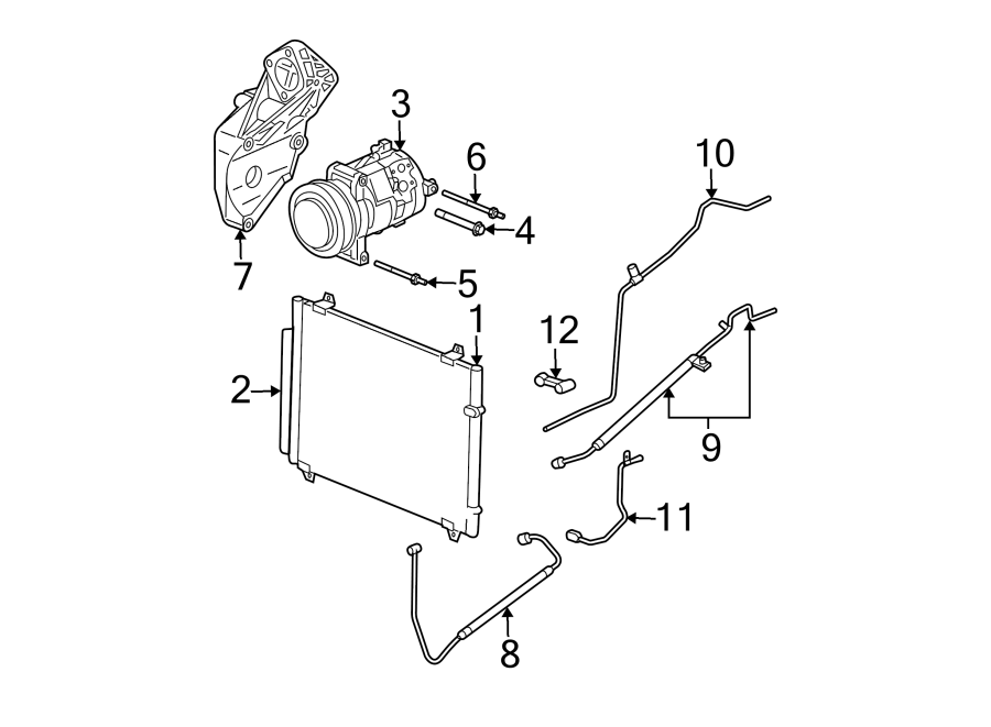 11AIR CONDITIONER & HEATER. COMPRESSOR & LINES. CONDENSER.https://images.simplepart.com/images/parts/motor/fullsize/BK03100.png