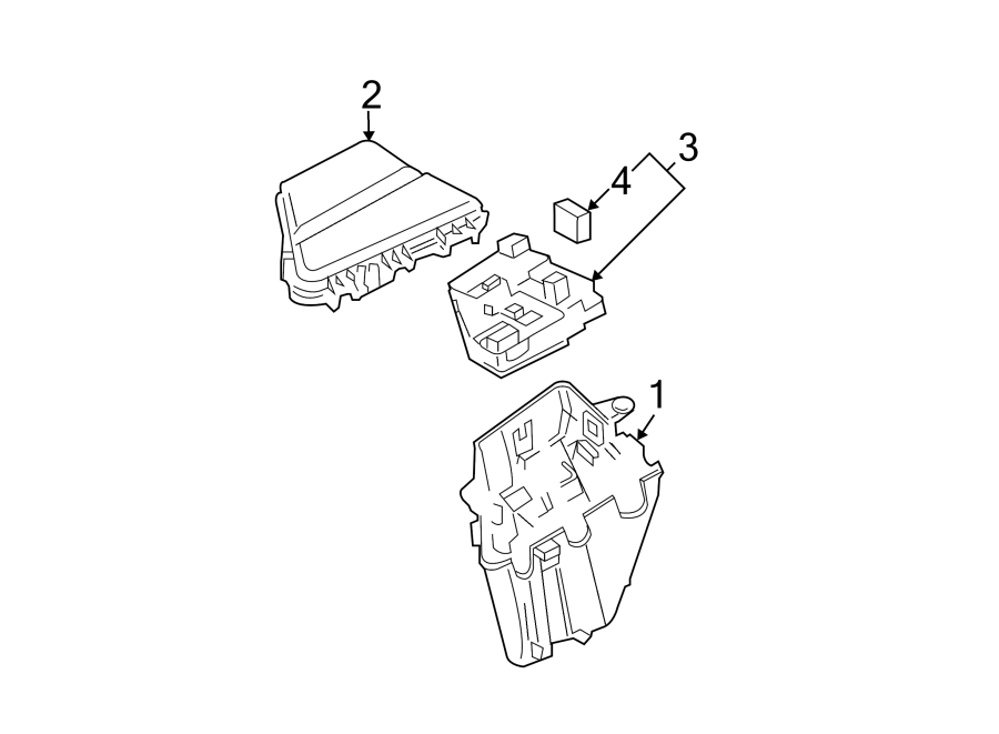 Diagram ELECTRICAL COMPONENTS. for your 2001 Chevrolet Impala   