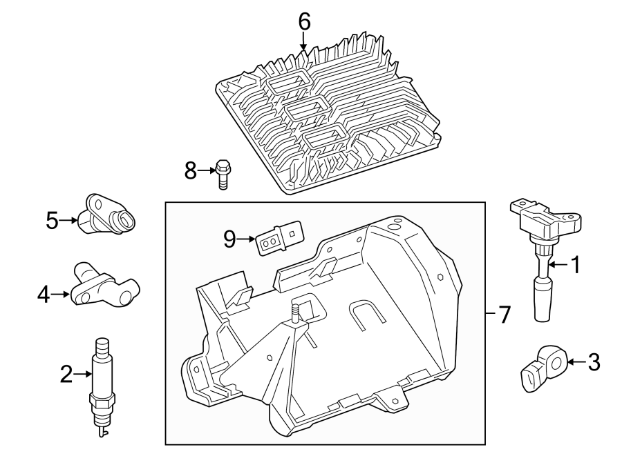 Diagram IGNITION SYSTEM. for your Cadillac