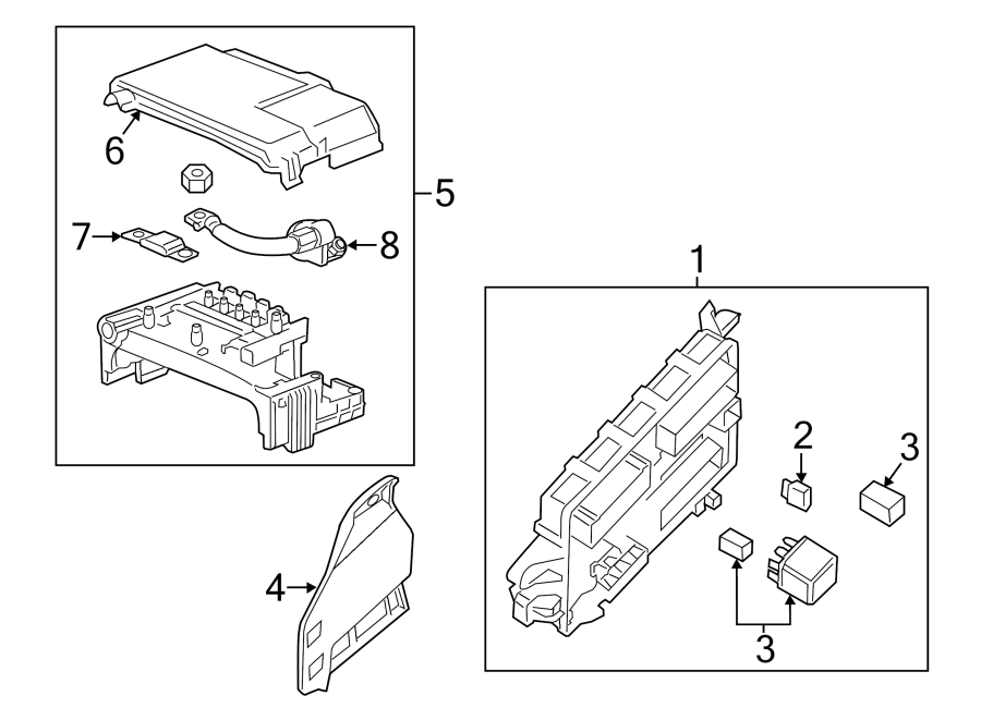 Diagram FUSE & RELAY. for your 1997 Oldsmobile Cutlass Supreme   