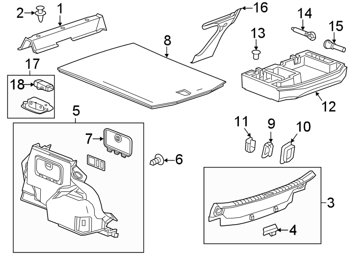 14Rear body & floor. Interior trim.https://images.simplepart.com/images/parts/motor/fullsize/BK20850.png