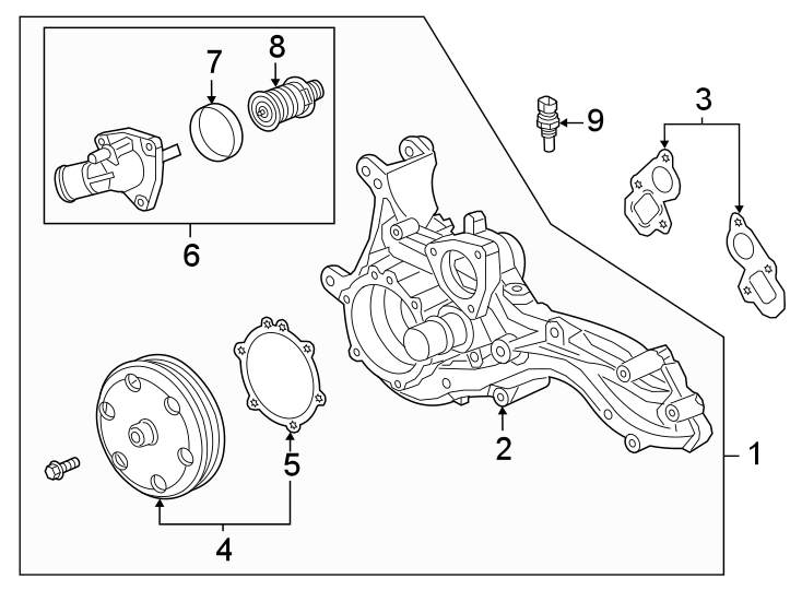 Diagram Cooling. for your 2014 Buick Enclave    