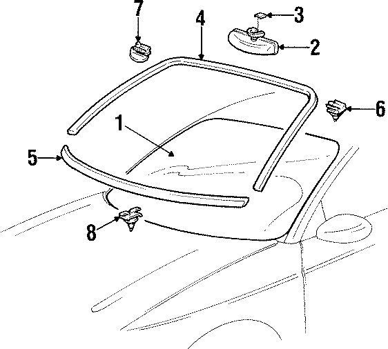 2WINDSHIELD. GLASS. REVEAL MOLDINGS.https://images.simplepart.com/images/parts/motor/fullsize/BK97165.png