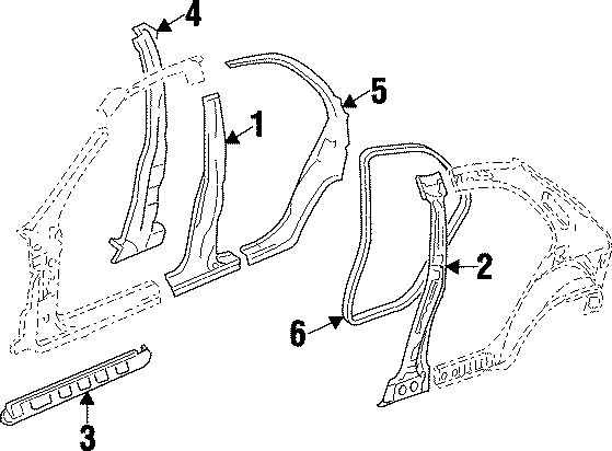 1PILLARS. ROCKER & FLOOR. CENTER PILLAR & ROCKER.https://images.simplepart.com/images/parts/motor/fullsize/BK97250.png