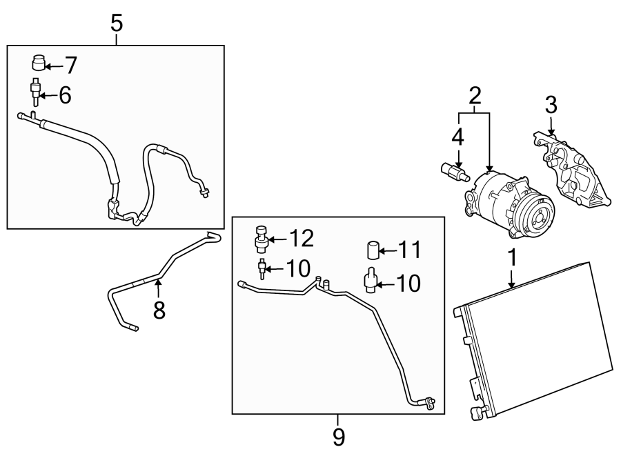 1AIR CONDITIONER & HEATER. COMPRESSOR & LINES. CONDENSER.https://images.simplepart.com/images/parts/motor/fullsize/BL04045.png