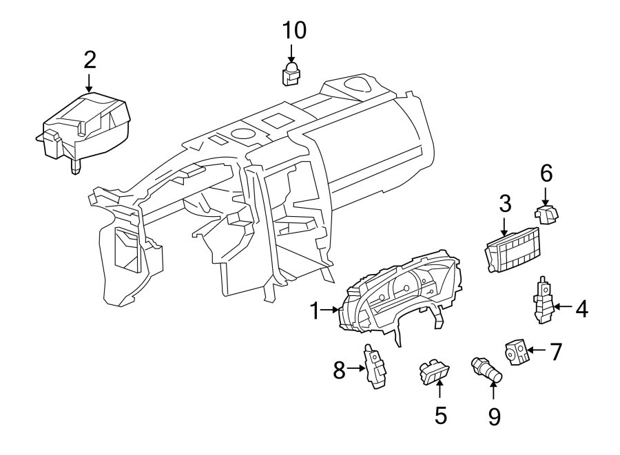 9INSTRUMENT PANEL. CLUSTER & SWITCHES.https://images.simplepart.com/images/parts/motor/fullsize/BL04270.png