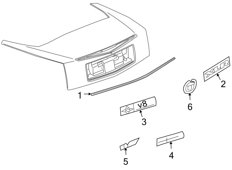 5TRUNK LID. EXTERIOR TRIM.https://images.simplepart.com/images/parts/motor/fullsize/BL04435.png