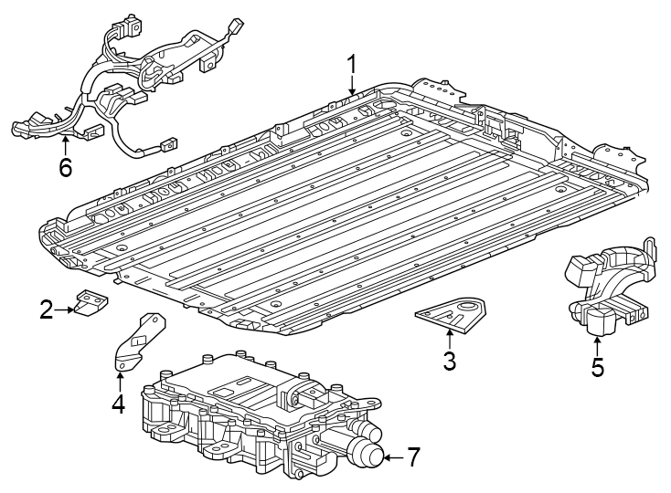 Diagram Battery. for your 2019 Chevrolet Suburban    