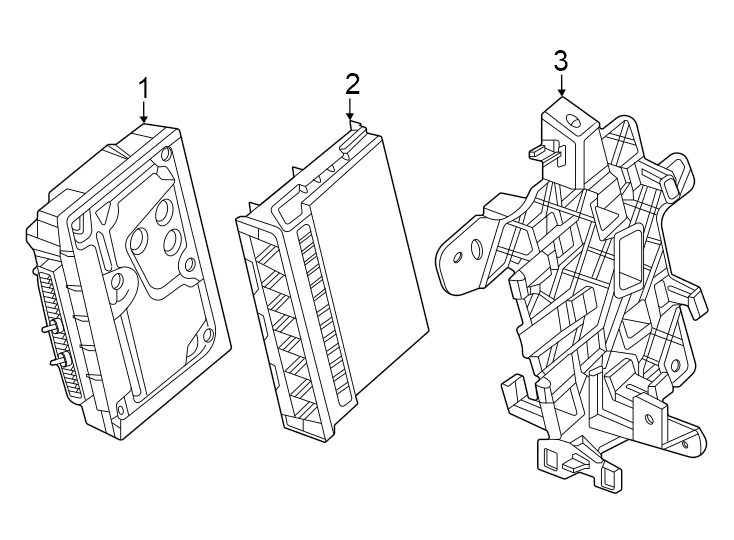 Electrical components. Diagram