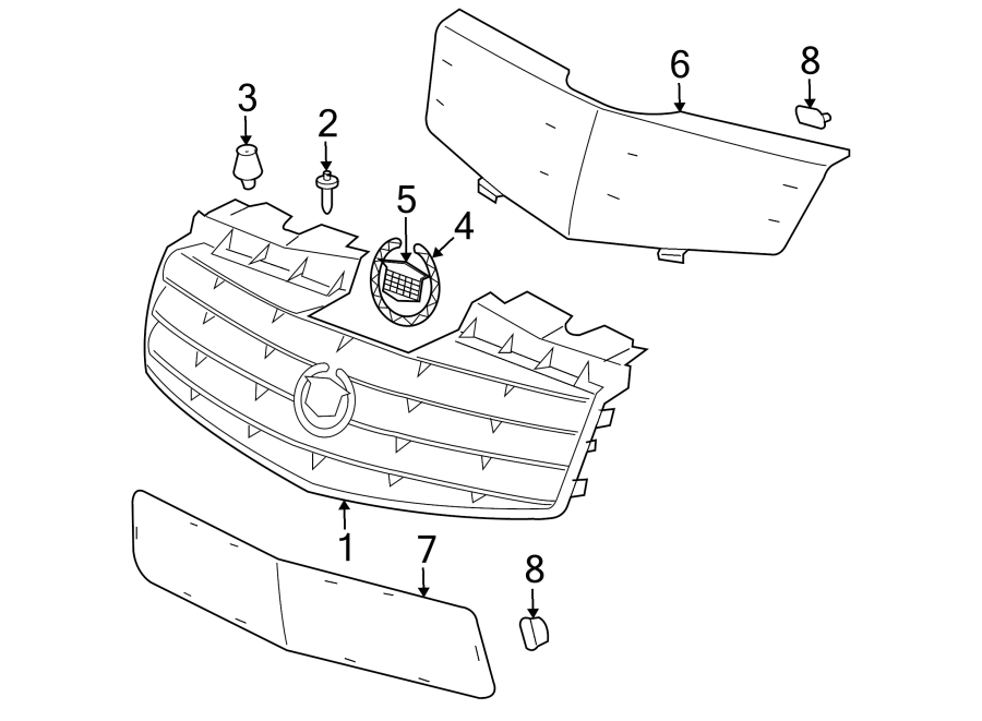 3GRILLE & COMPONENTS.https://images.simplepart.com/images/parts/motor/fullsize/BN04011.png