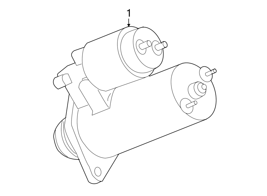 Diagram STARTER. for your Chevrolet Silverado 1500  