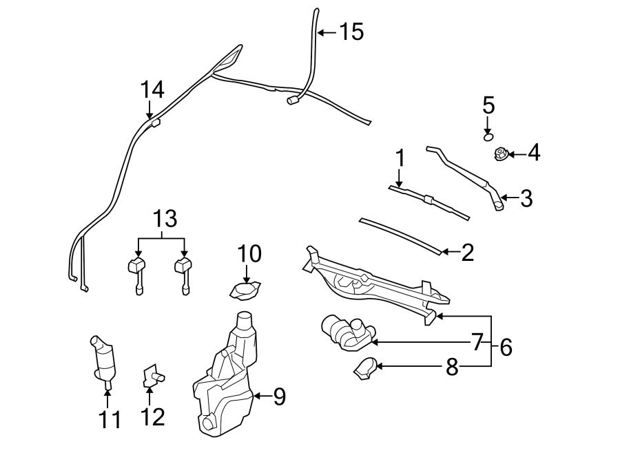 2WINDSHIELD. WIPER & WASHER COMPONENTS.https://images.simplepart.com/images/parts/motor/fullsize/BN04390.png